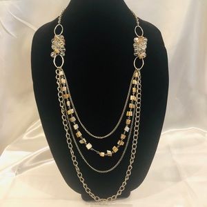Multi Layered Necklace Different Style Chains